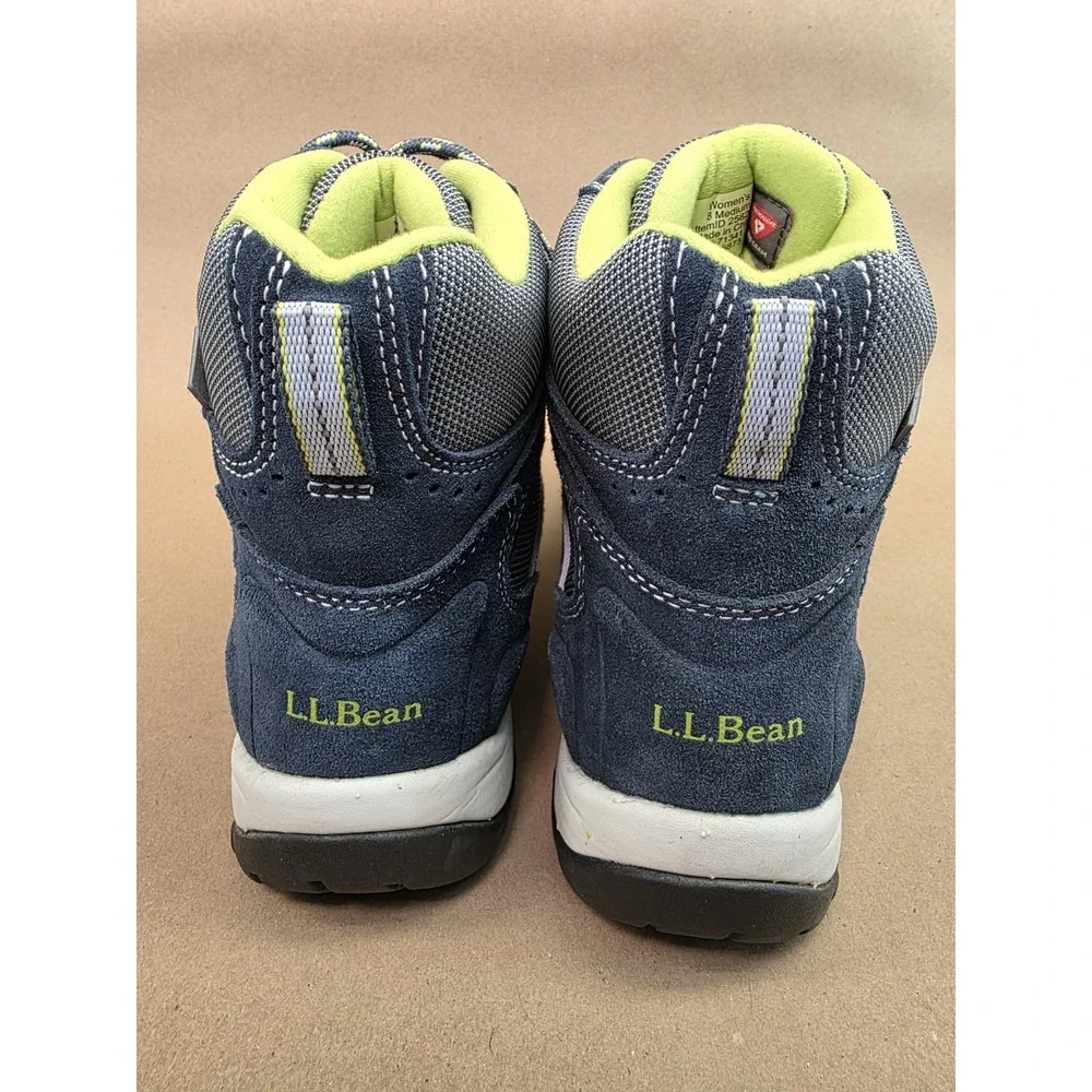 LL BEAN (Sz 8 M)Tek 2.5 Womens Waterproof Insulated Hiking Boots 258269 Blue